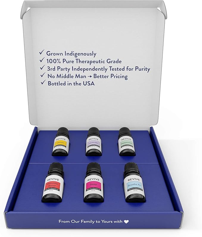 Basics Kit with Halo Diffuser by Revive Essential Oils - Image 2