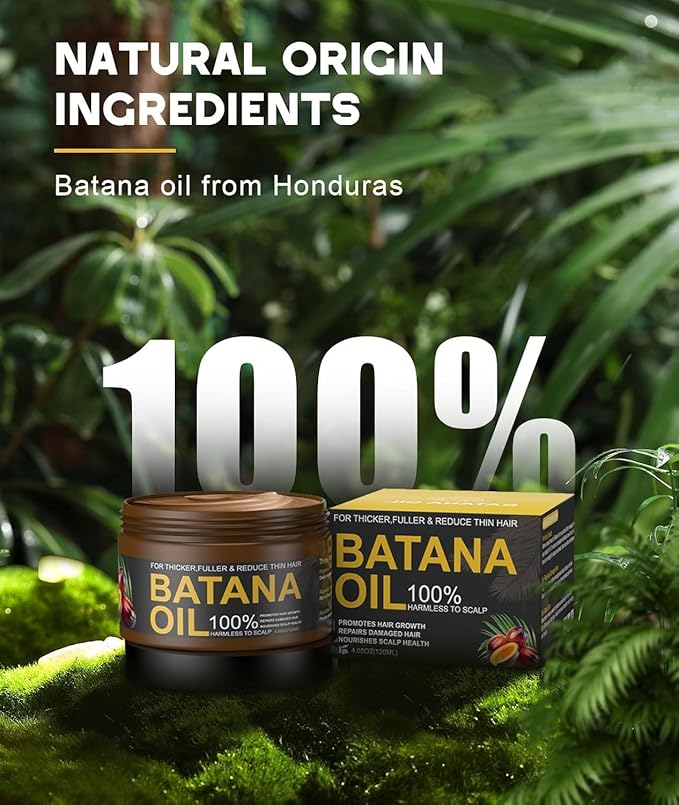 Batana Oil for Hair Growth, 100% Natural Pure Batana Oil Paste from Dr. Sebi - Image 2