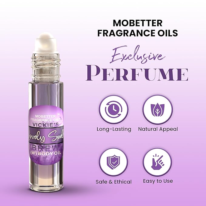 MOBETTER FRAGRANCE OILS Vickies Lovely Spell Brew Perfume Women Body Oil 10ml - Image 2