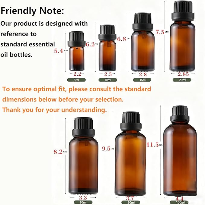 VolksRose 5~100ml 9 Holder Wooden Essential Oil Organizer - Image 4