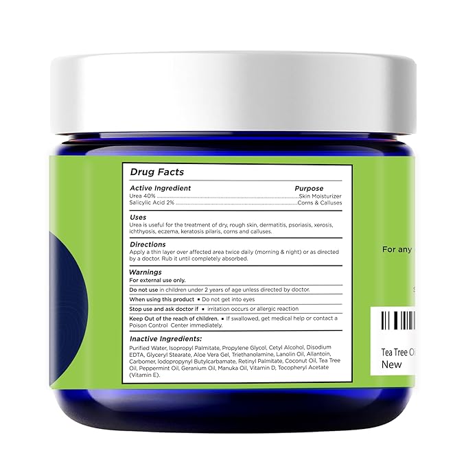 FOOT CURE Tea Tree Oil Foot Cream - Image 2