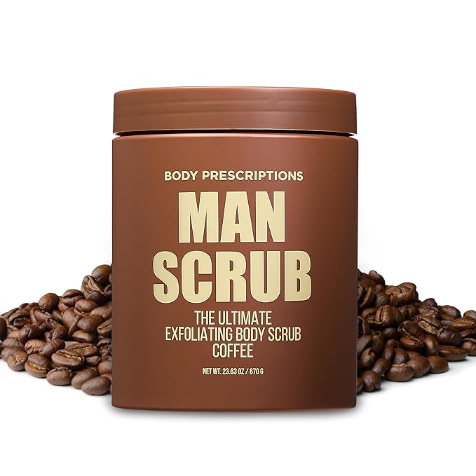 Body Prescriptions Men’s Exfoliating Body Scrub – Ultimate Skin Cleansing Wash - Image 4