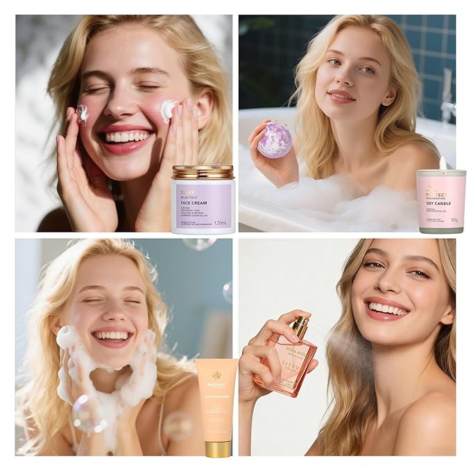 36 Pcs Mother's Day Gift, Hydrating Skin Care Kit, Bath and Body Gift Set - Image 4