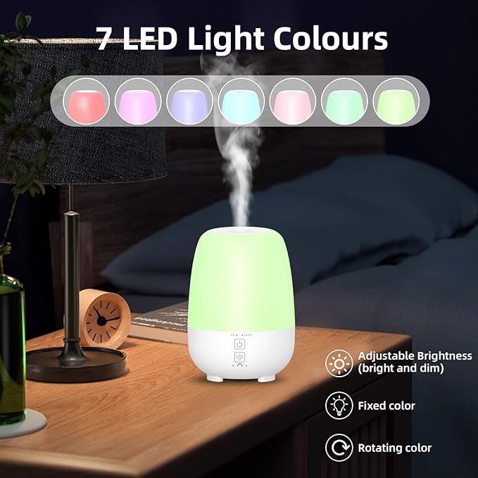 SPLITSKY 150ML Cordless Essential Oil Diffuser, Built-in 6000mAH Rechargeable - Image 8