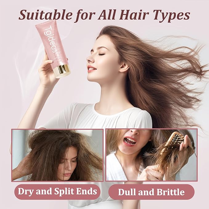 Tgideas Smooth Hydrating Hair Mask， Strengthening Shampoo ， - Image 3