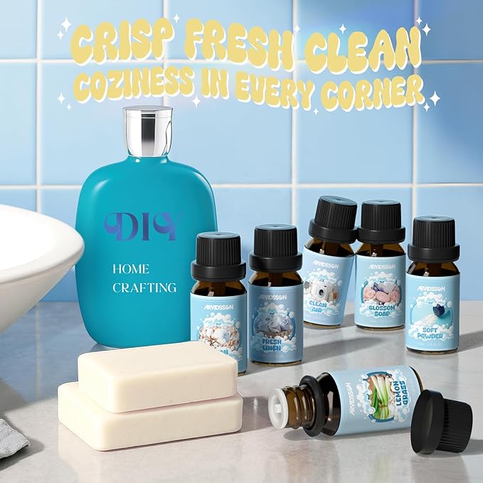 ARVIDSSON Clean Essential Oils Set, Natural Fragrance Oil - Image 7