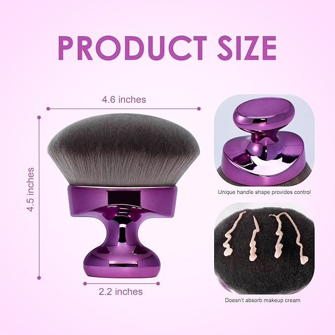 Blend & Blur Extra Large Body Kabuki Brush & Self Tanner Brush - Image 5