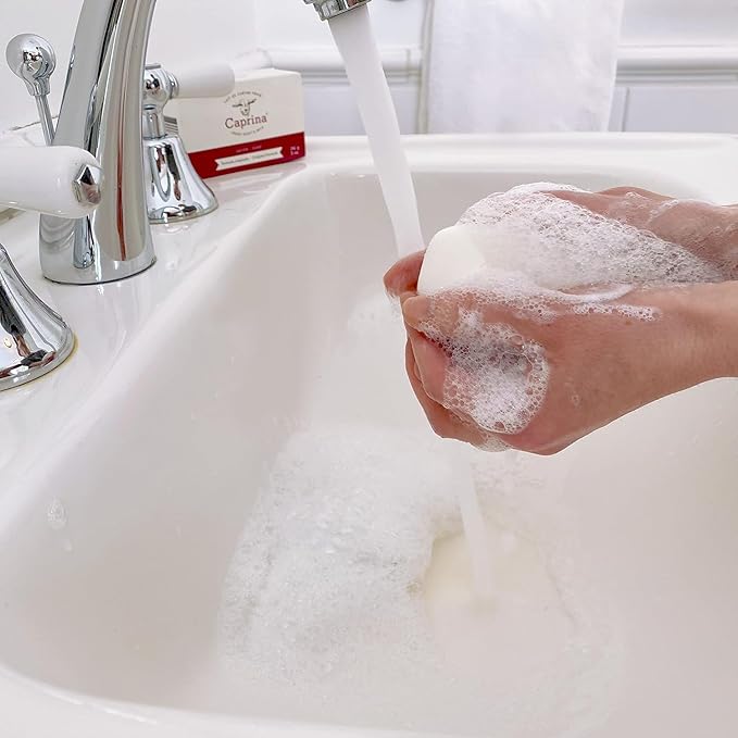 Caprina Fresh Goat’s Milk Bar Soap, Original | Organic Goat Milk Hand & Body - Image 2
