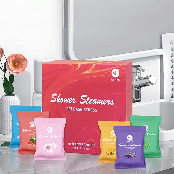 Shower Steamers Aromatherapy 24-Pack, Self Care Spa Gifts - Image 9