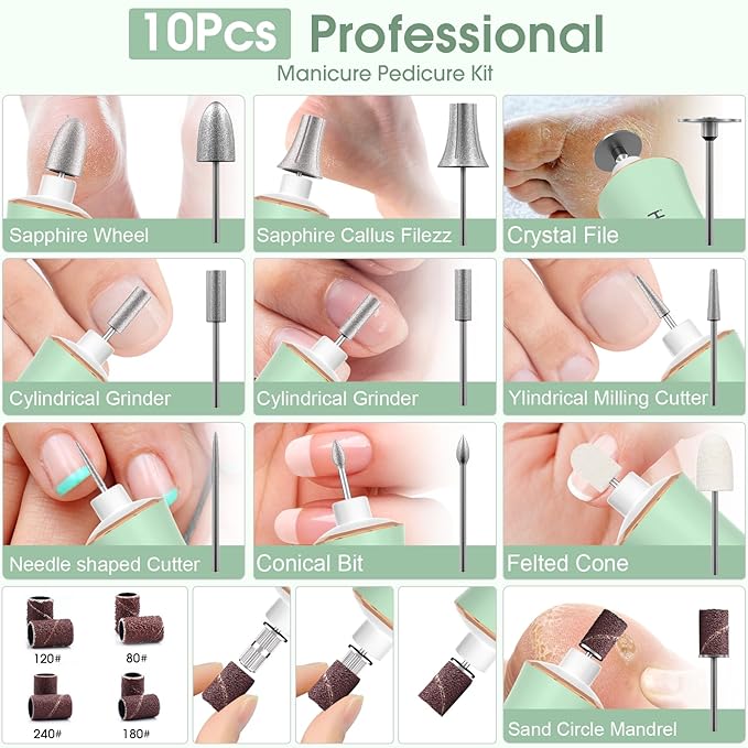 Professional Manicure Pedicure Kit - Image 8