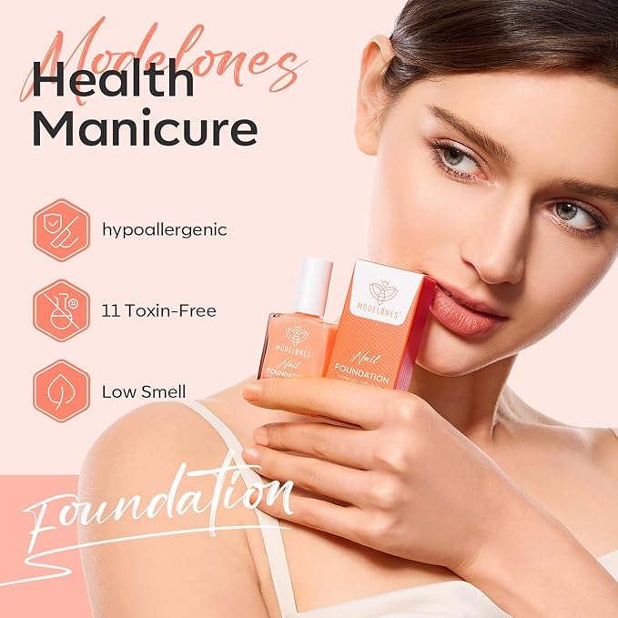 modelones Nail Strengthener Nude Nail Repair - Image 8