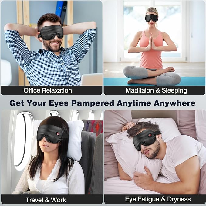 Sleep Eye Mask with Heat and Cooling - Image 9