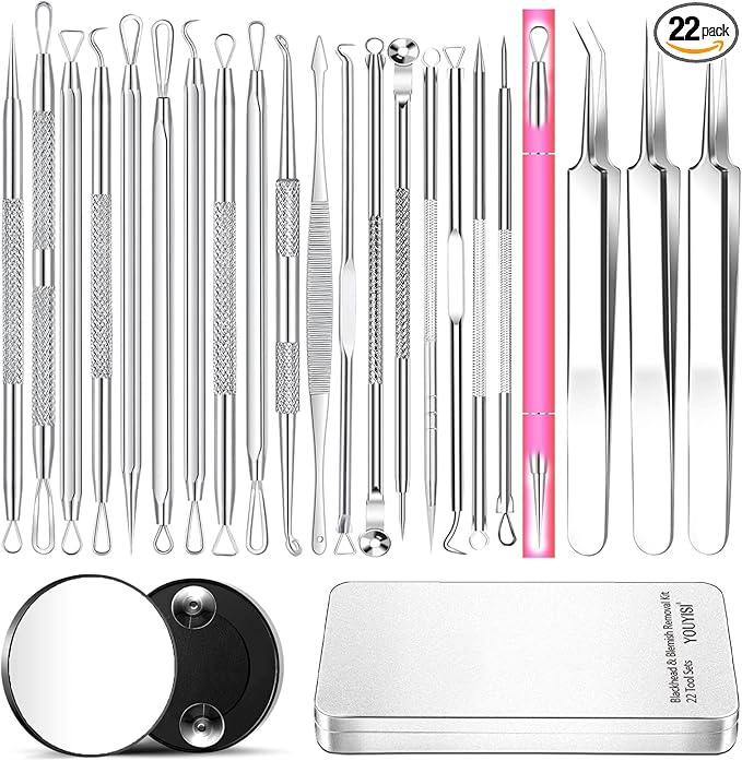 22 Pcs Pimple Popper Tool by YOUYISI