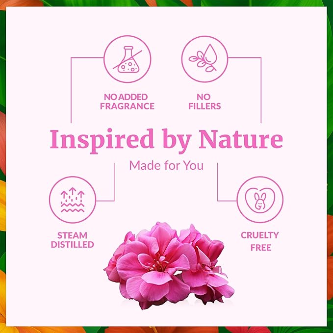 SVA Geranium Essential Oil Organic – 1 Fl Oz – 100% Natural Organic Geranium Oil - Image 3