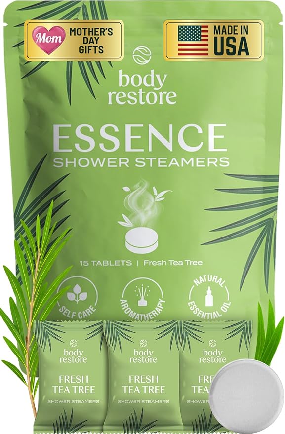 Body Restore Shower Steamers Aromatherapy 15 Pack – Mothers Day Gifts by BodyRestore