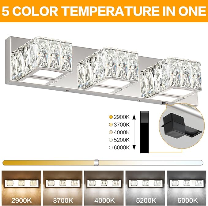 ZUZITO LED Bathroom Light Fixture - Image 3