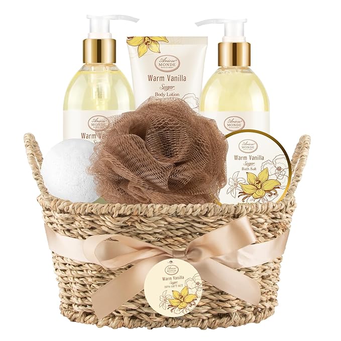 Bath and Body Warm Vanilla Sugar Spa Gifts by Ariosemonde