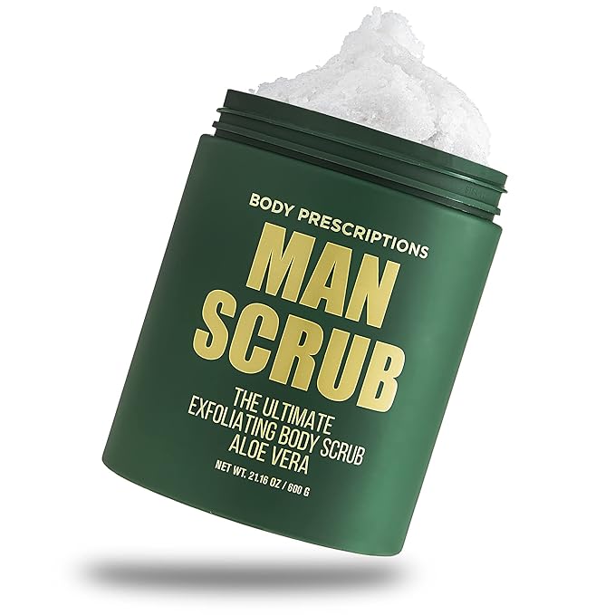 Body Prescriptions Men’s Exfoliating Body Scrub – Ultimate Skin Cleansing Wash - Image 4