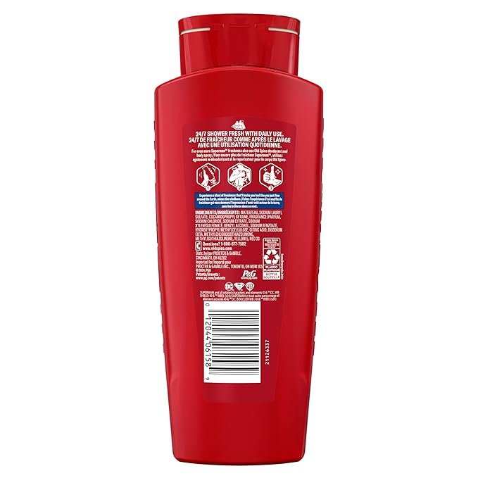 Old Spice Body Wash for Men, Superman: Man of Tomorrow, 3X Defense, 24/7 Shower - Image 8