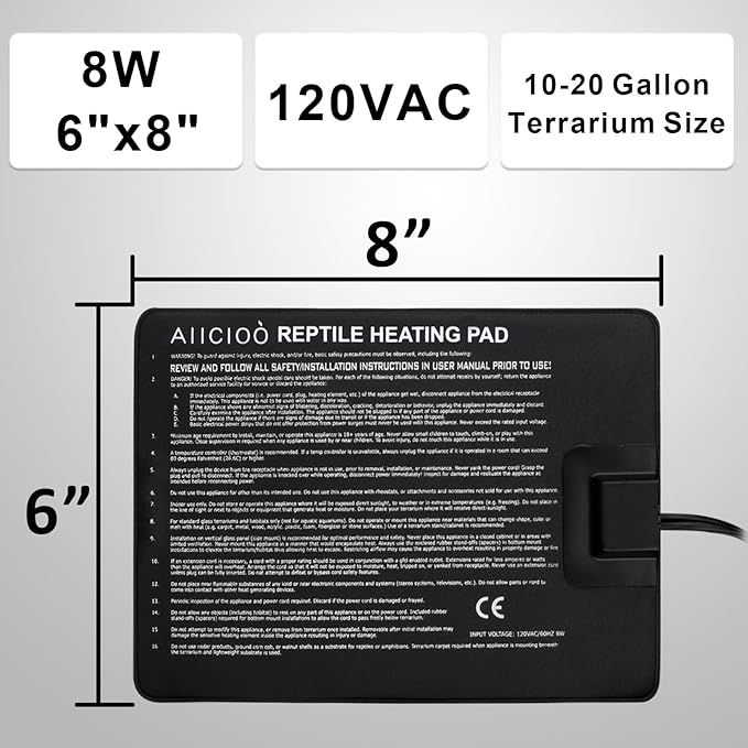 Aiicioo Under Tank Heater Thermostat - Image 2