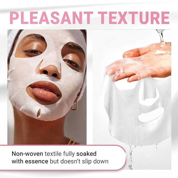 VIABEAUTY 24 Pack of Collagen Face Mask - Image 4