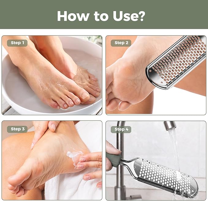 Foot File Foot Scrubber Pedicure - Image 5