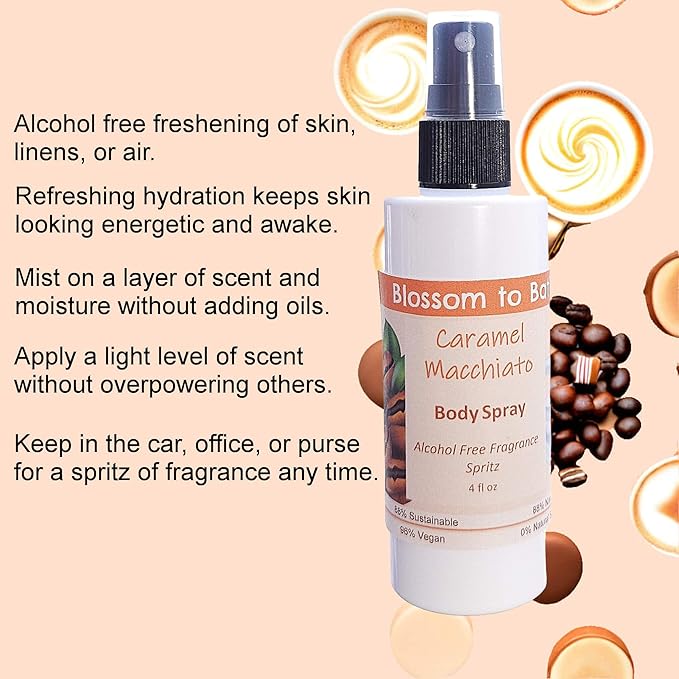 Blossom to Bath Caramel Macchiato Body Spray - Image 3
