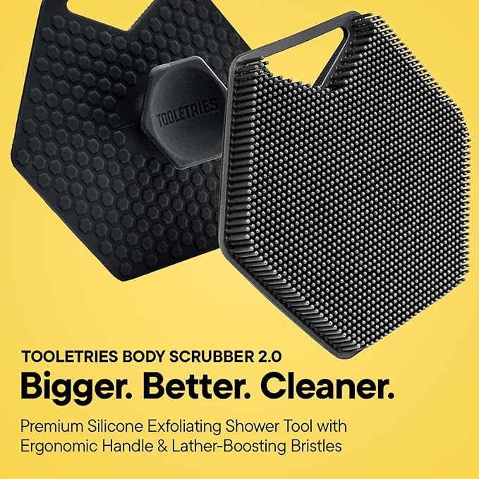 TOOLETRIES Body Scrubber 2.0 – Premium Silicone Shower Scrubber - Image 2