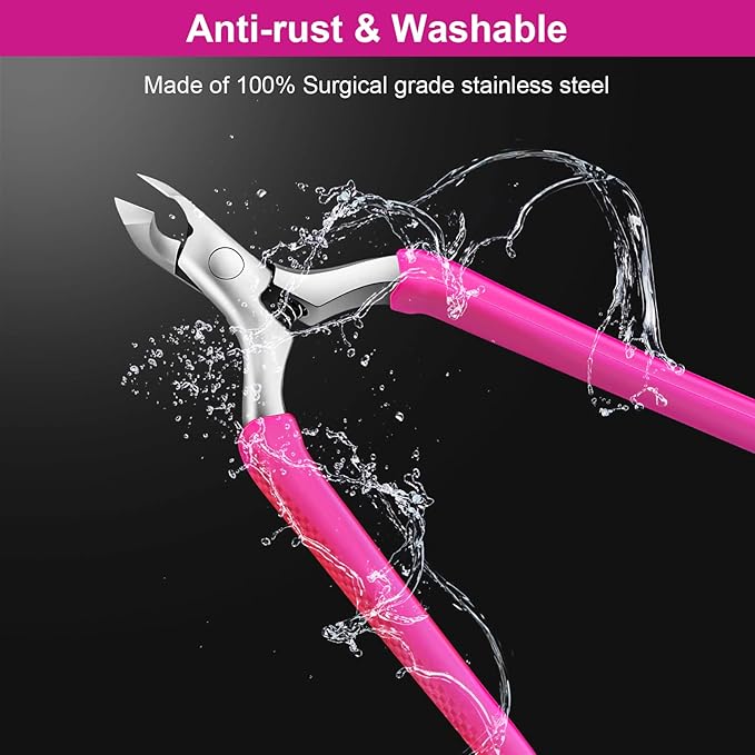 CGBE Cuticle Clipper Professional Cuticle Trimmer Remover Tools, Non-slip - Image 7