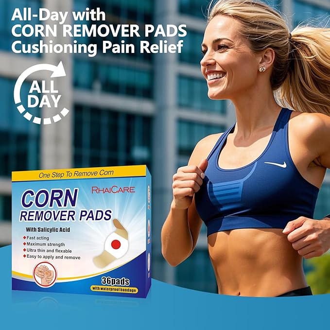 Corn removers for Toes feet Bottom of Foot Corn Remover, Corn Pads Remover for - Image 7