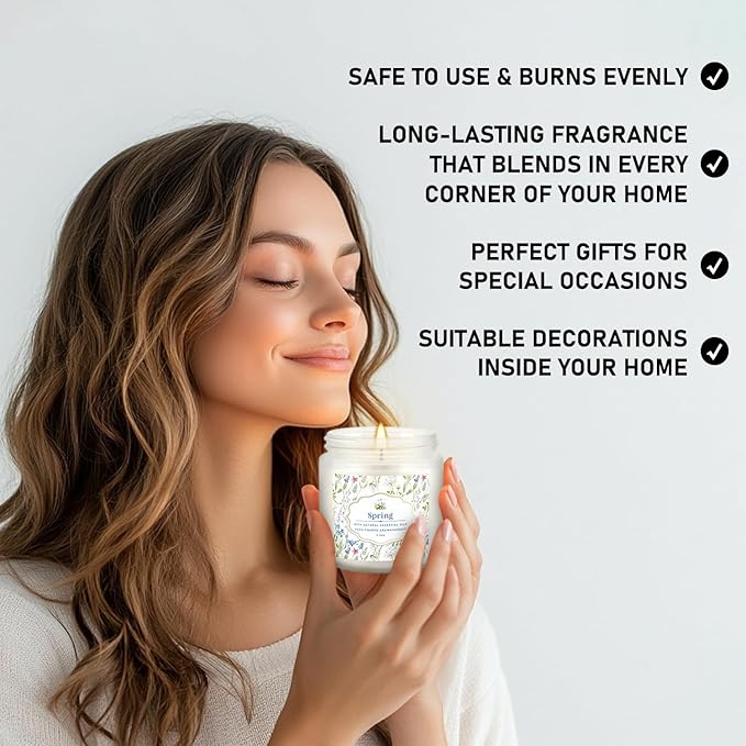 24 Pack Candles for Home Scented Aromatherapy Candles Gifts Set for Women - Image 5