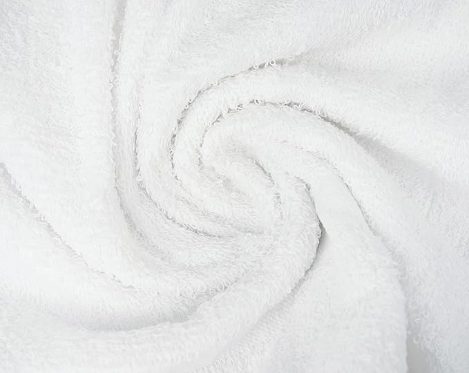 ZUPERIA White Bath Towels Bulk 24 Pack - Image 6