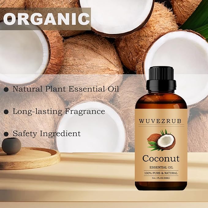 Coconut Essential Oils, 30ML Pure and Natural Essential Oil - Image 4