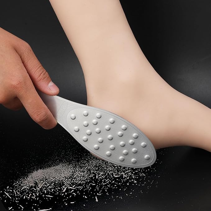 JIEYAO Stainless Steel Foot File, Metal Foot Scraper, Professional Foot File - Image 7
