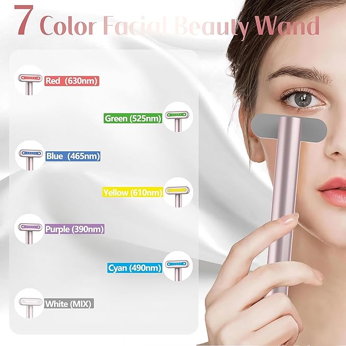Red-Light-Therapy-for-Face, 7 in 1 LED Light Therapy Eye Equipment - Image 2