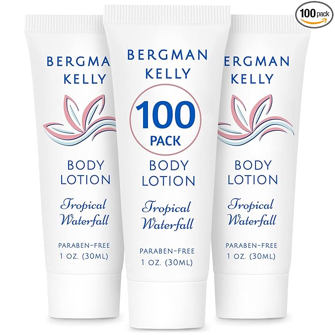 BERGMAN KELLY - Travel Size Lotion - 1 fl oz, 100 PK, Tropical Waterfall - by BERGMANKELLY