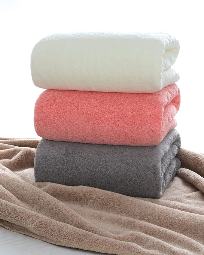Lumimi Towels 2 Piece Soft Microfiber Bath Towel Set Salon Gym Yoga Travel - Image 8