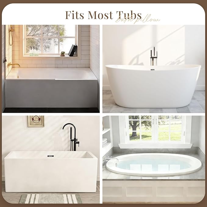 Bath Pillow, Luxury Bath Pillows - Image 8