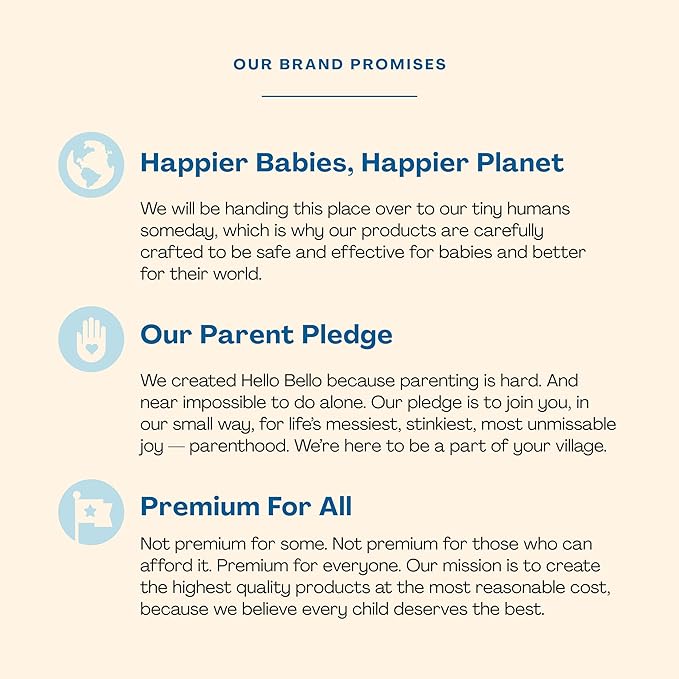 Hello Bello Baby Premium Bubble Bath, Fragrance Free - Image 6