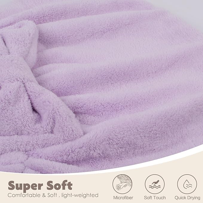 SUNLAND Large Microfiber Hair Drying Caps - Image 6