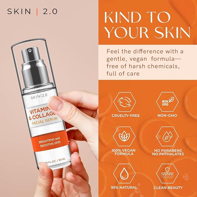 Skin 2.0 Vitamin C Serum with Collagen - Image 3