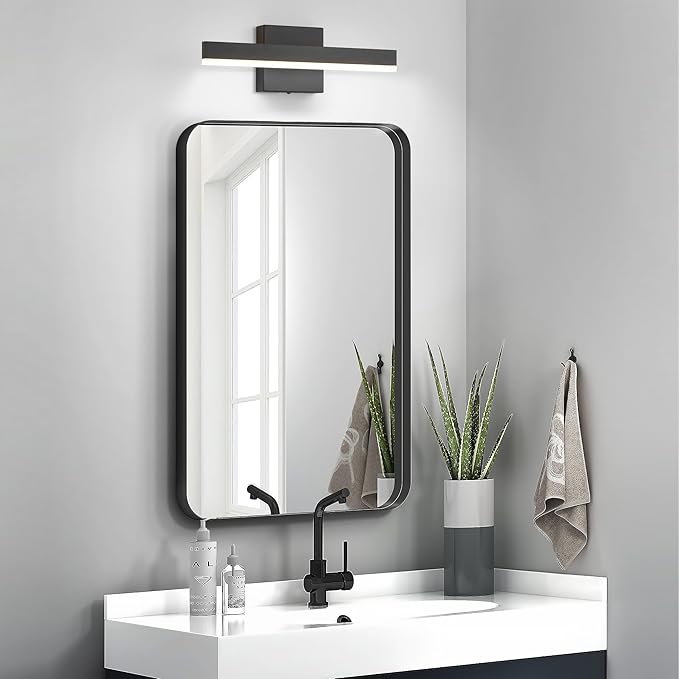 Black Bathroom Vanity Light 15.75 inch, 14W Dimmable 5CCT LED Modern Bathroom - Image 4