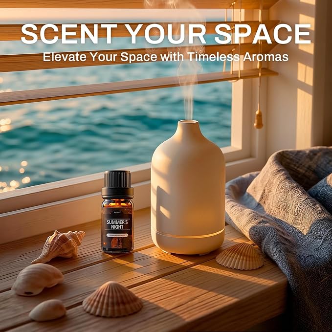 Summer Essential Oils for Diffusers for Home, 6X10ml Fragrance Oils Set - Image 4