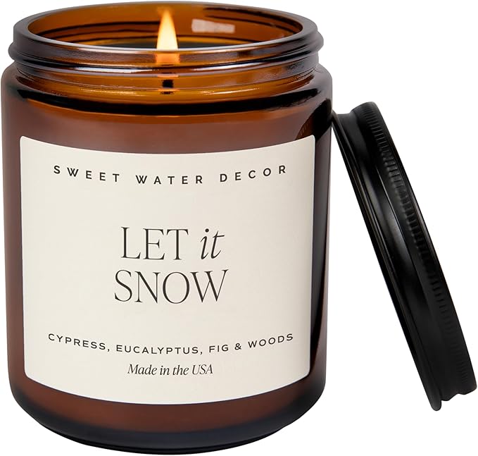 Sweet Water Decor Let it Snow Christmas Scented Candles - Image 7