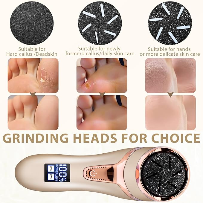 Callus Remover for Feet, Portable Pedicure Kit Foot File Callus Remover - Image 7