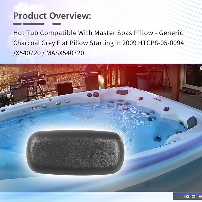 Hot Tub Compatible with Master Spas Pillow - Image 2