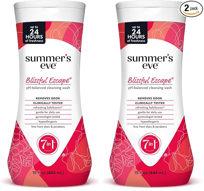 Summer's Eve Blissful Escape All-Over Daily Feminine Wash, pH-Balanced Body Wash by SummersEve