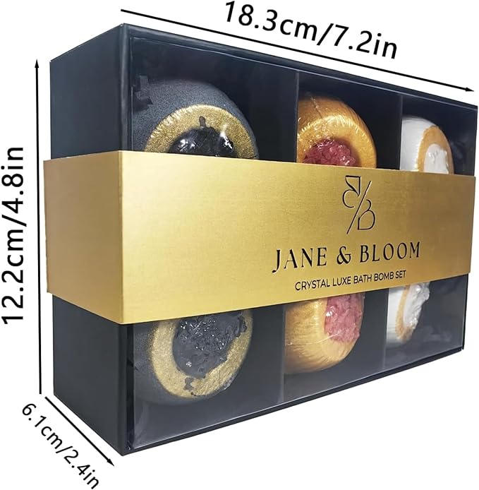 Crystal Luxe Bath Bomb Gift Set - Image 9