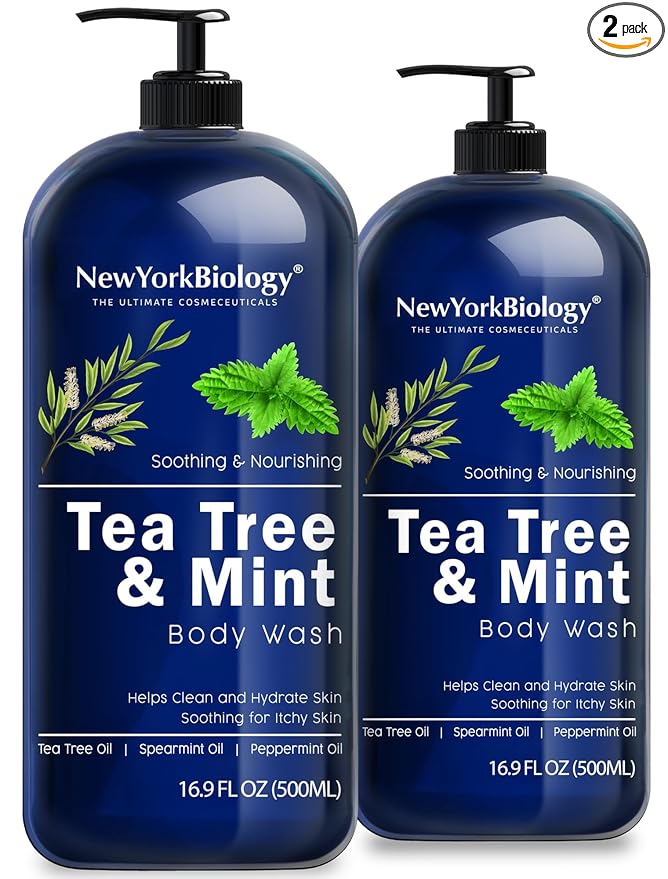 New York Biology Tea Tree Mint Body Wash by New+York+Biology