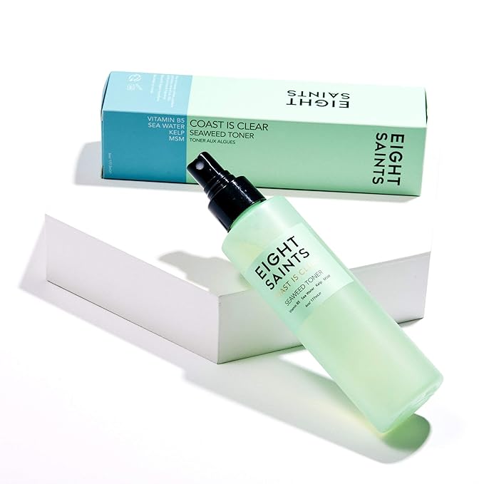 Eight Saints Coast is Clear Seaweed Anti Aging Face Toner, Alcohol Free Toner - Image 2